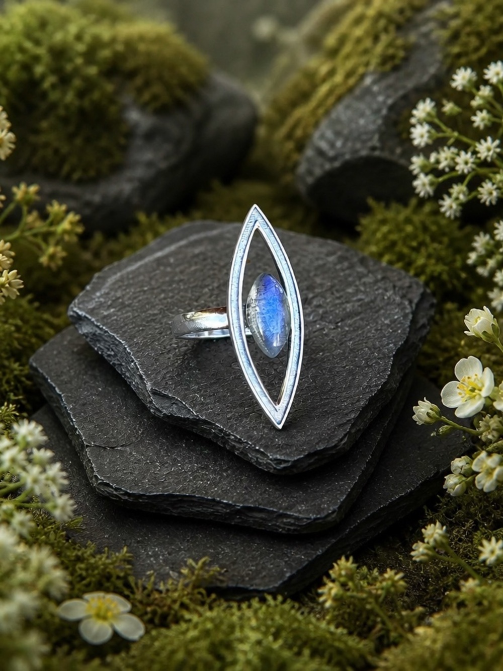 Labradorite Ring - Picture 4 of 12